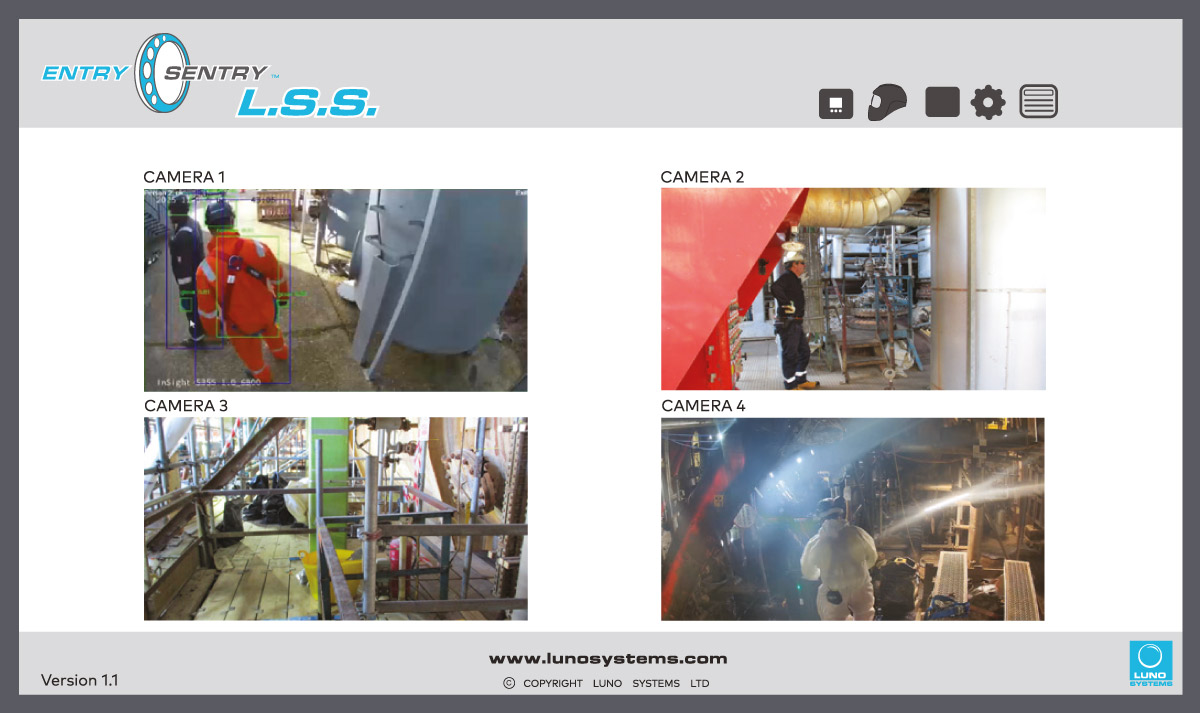 Entry Sentry™ LSS software screenshot 2