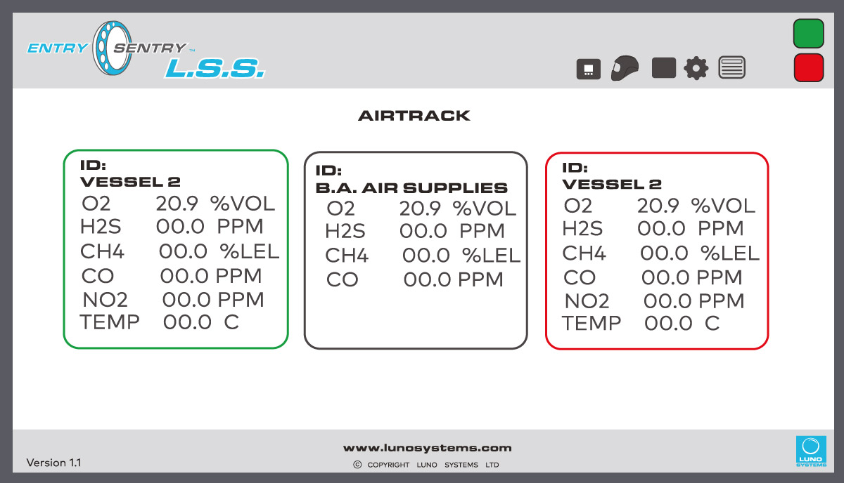 Entry Sentry™ LSS software screenshot 3
